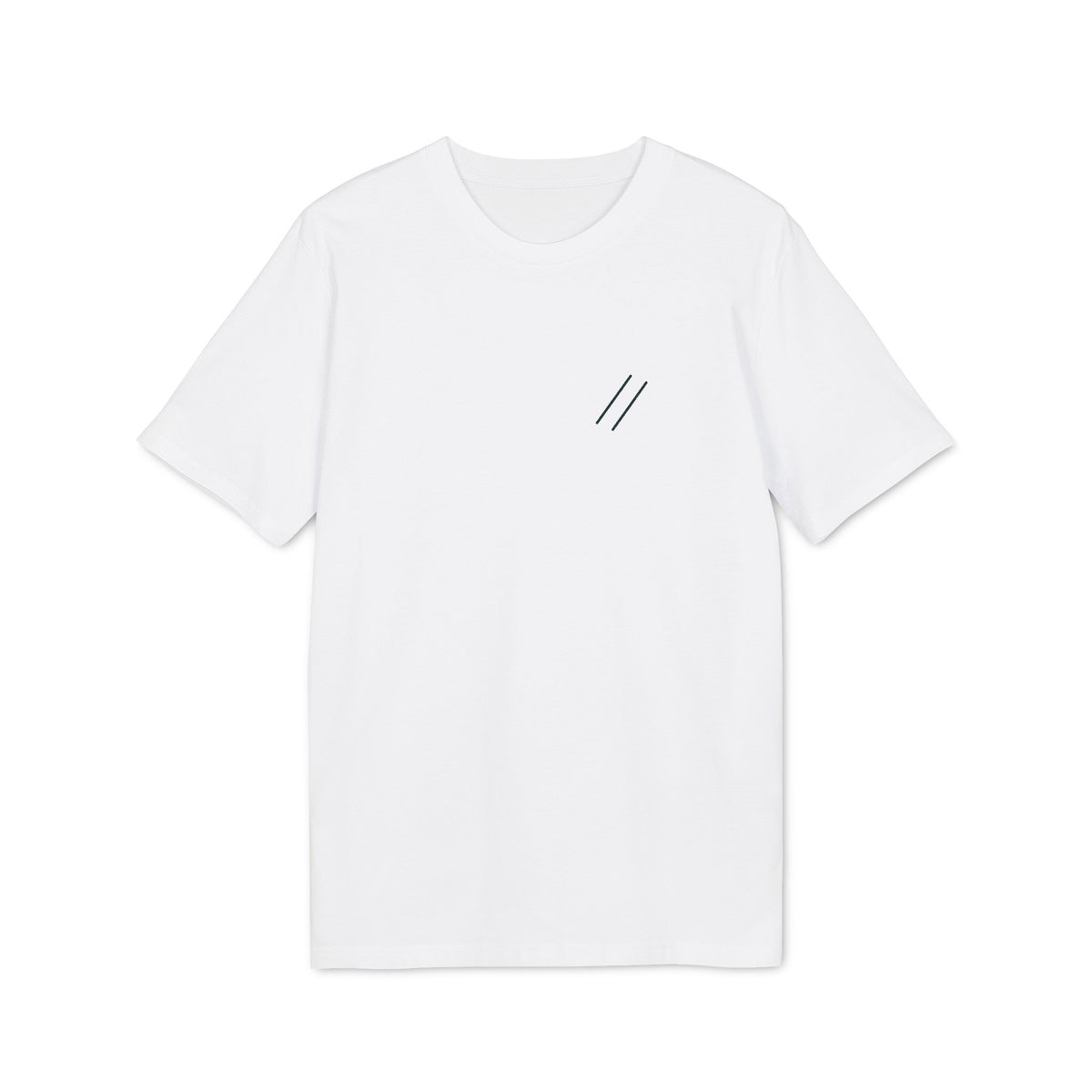 LINE 02 · T-Shirt – Weiss