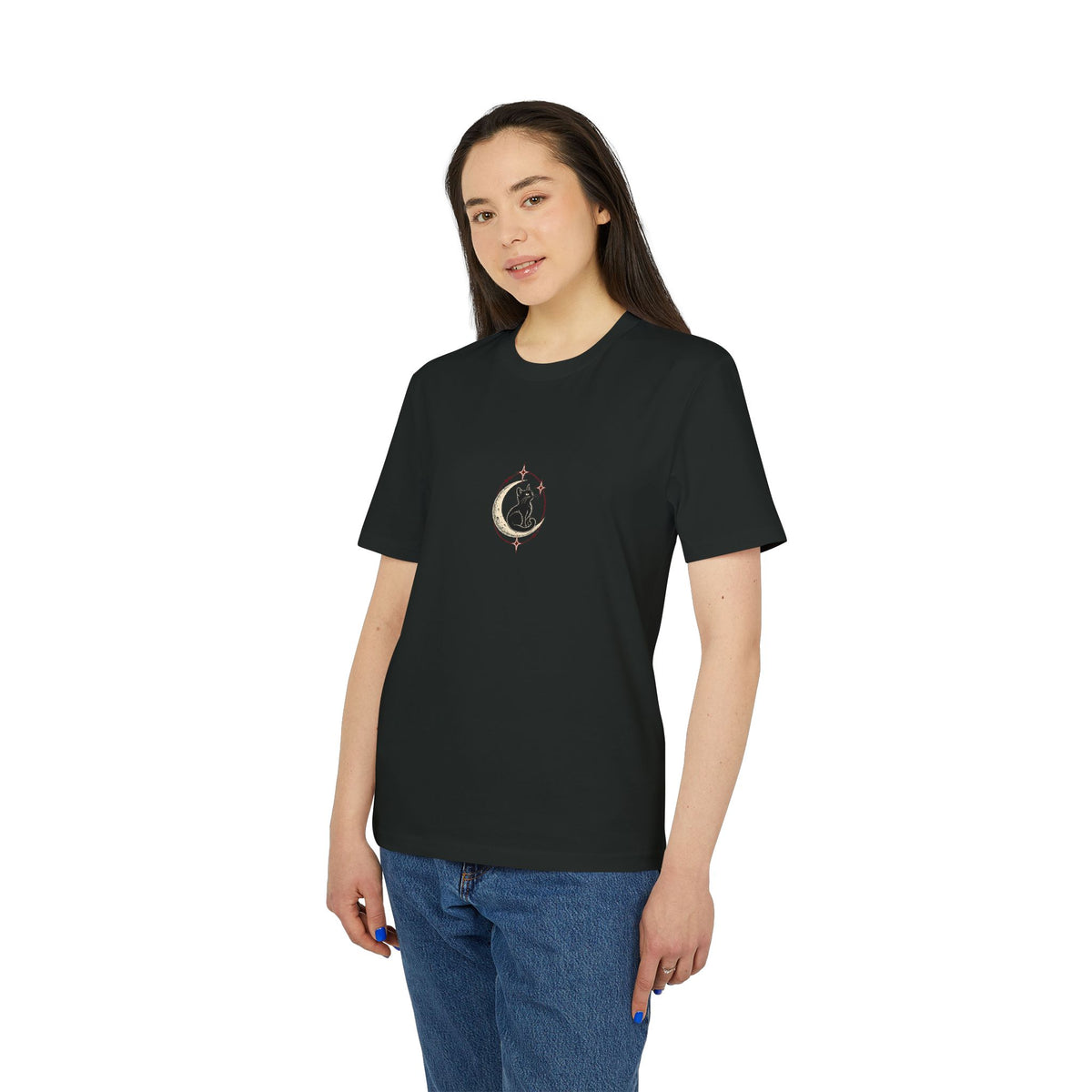NLA · Moon Cat – Unisex T-Shirt | NLA-POD-20261006-01